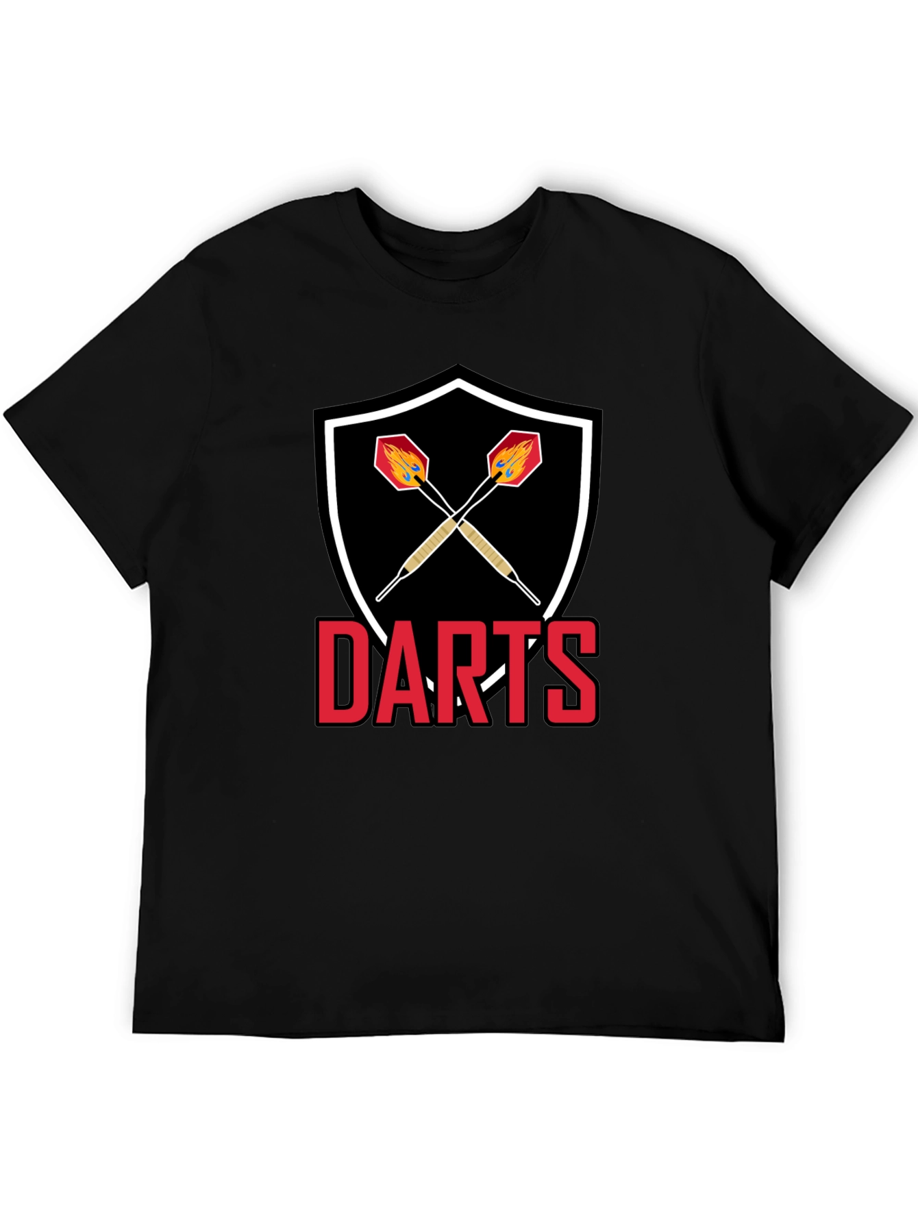 Darts Graphic Tee - Shield Design