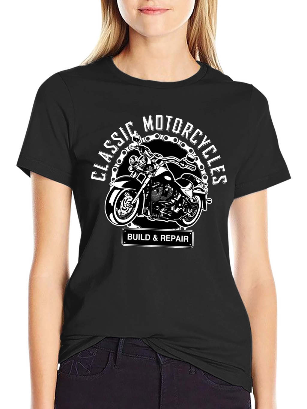 Classic Motorcycles T-Shirt - Build & Repair