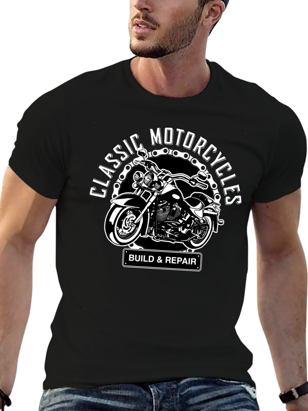 Classic Motorcycles T-Shirt - Build & Repair