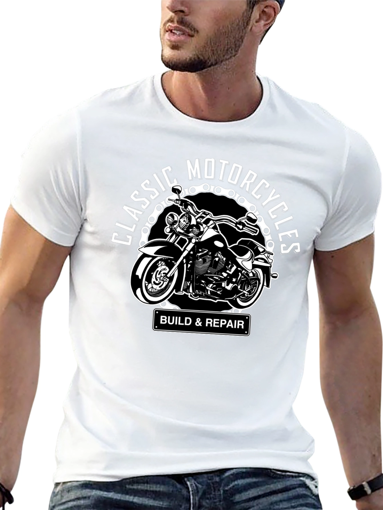 Classic Motorcycles T-Shirt - Build & Repair