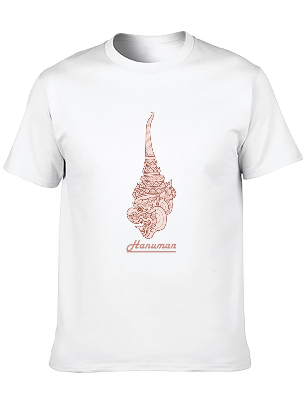 Hanuman Graphic Tee - Stylish Black T-Shirt