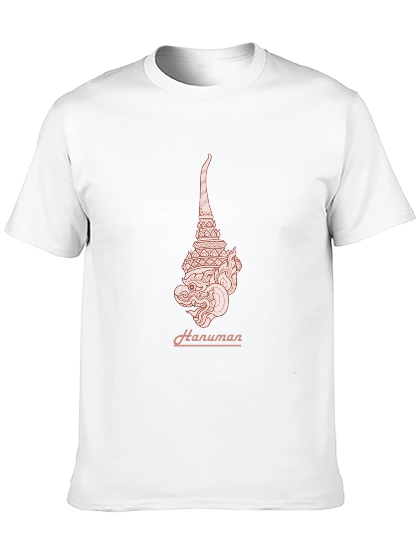 Hanuman Graphic Tee - Stylish Black T-Shirt