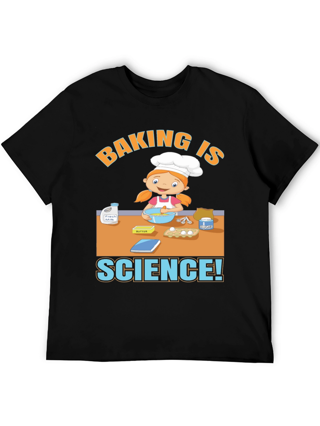Baking is Science T-Shirt Funny Cook Tee