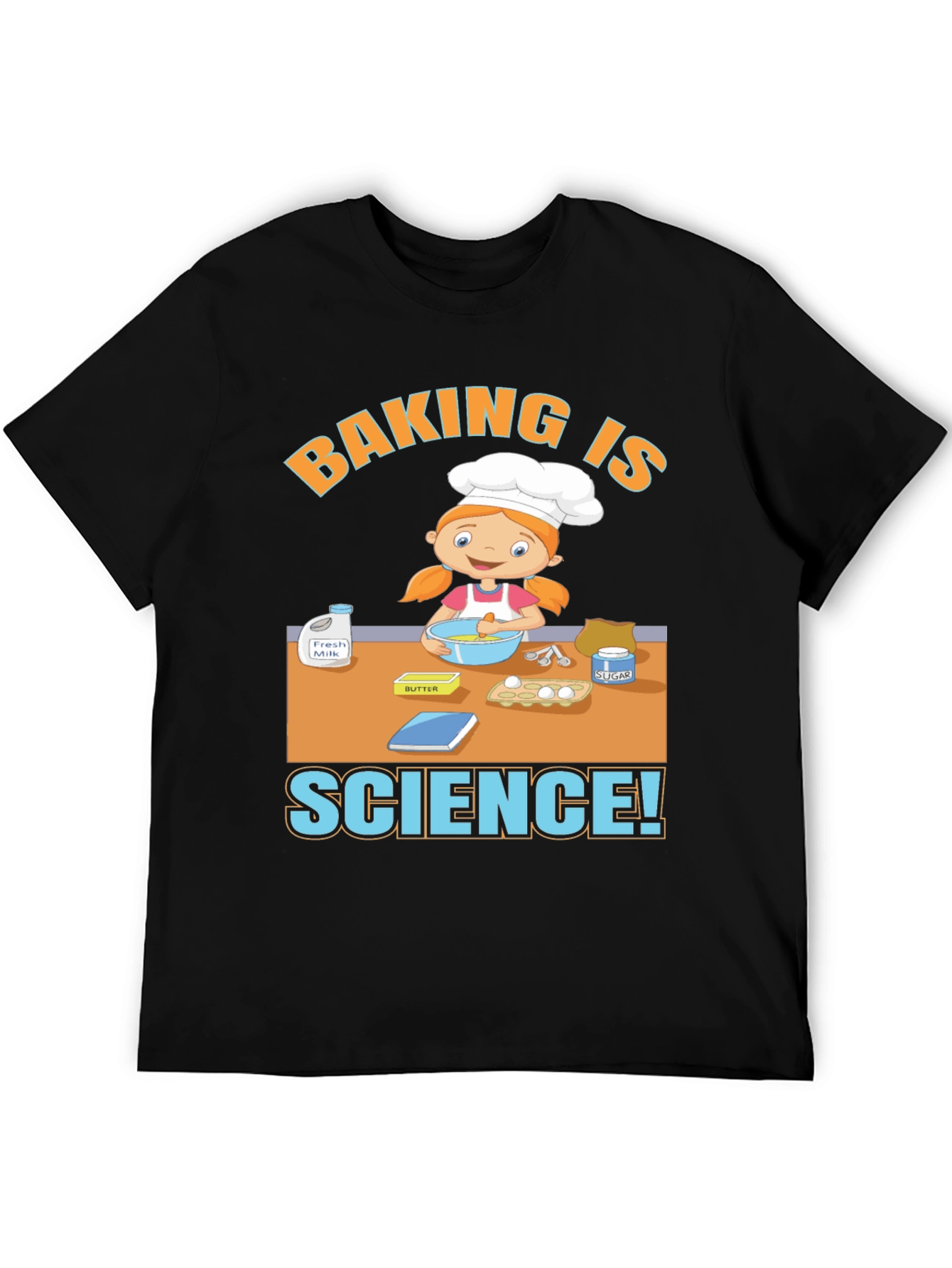 Baking is Science T-Shirt Funny Cook Tee