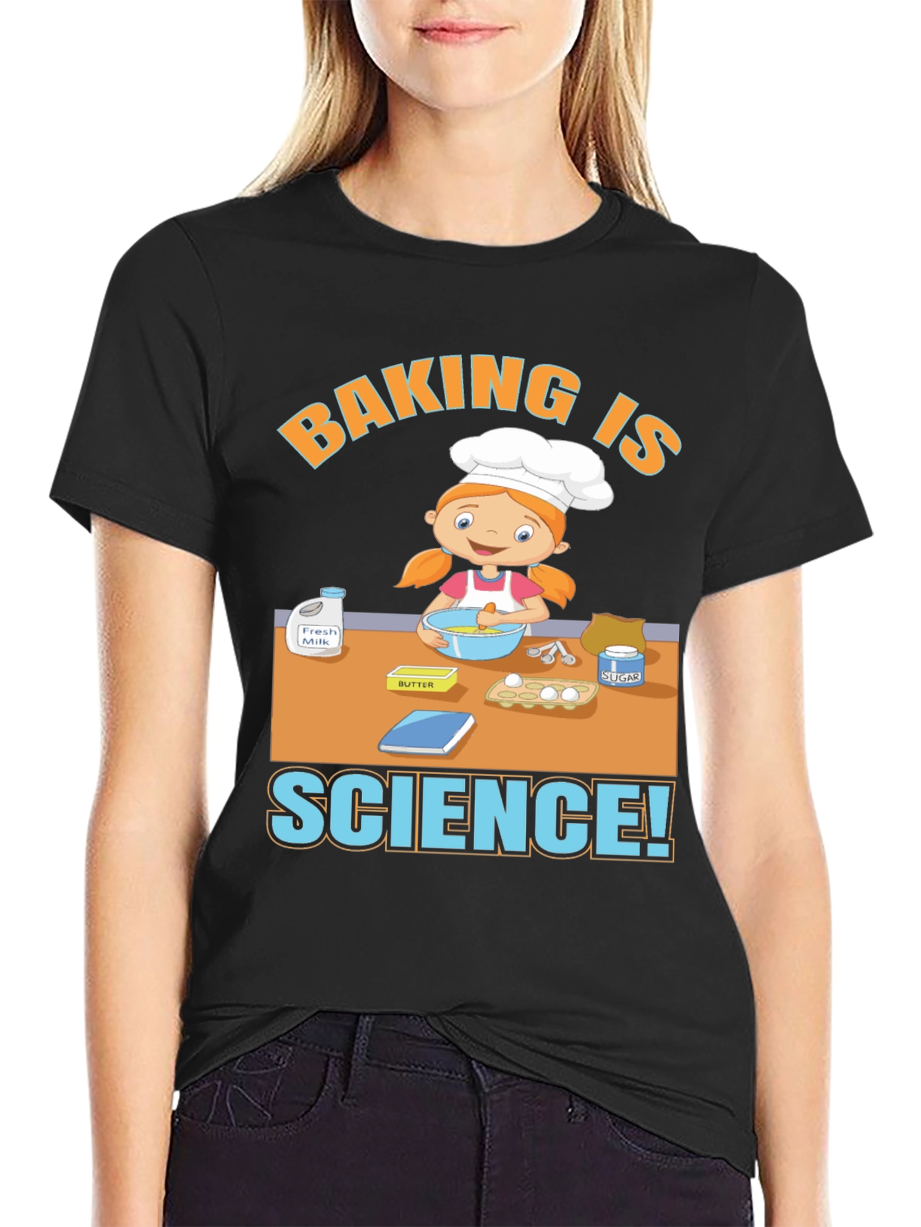 Baking is Science T-Shirt Funny Cook Tee