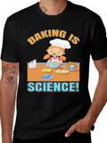Baking is Science T-Shirt Funny Cook Tee