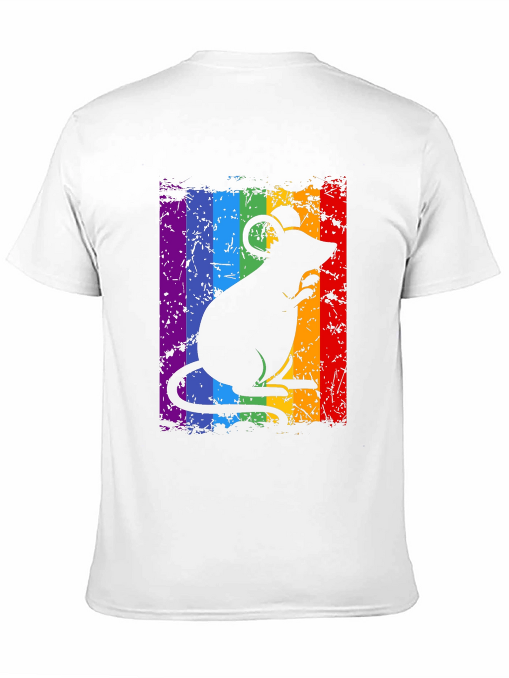 Rainbow Rat Graphic Tee - Pride & Style
