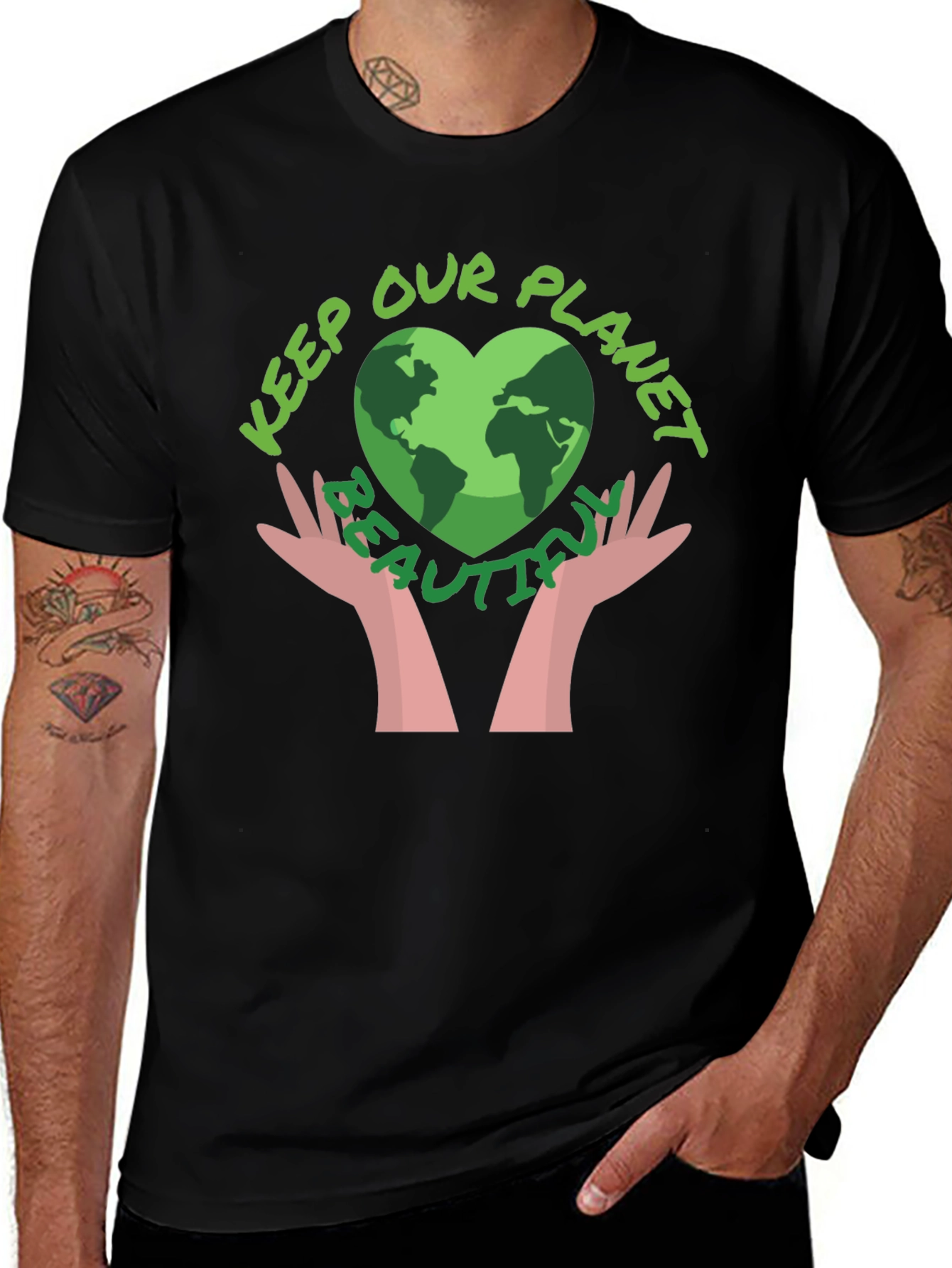 Keep Our Planet Beautiful Graphic Tee