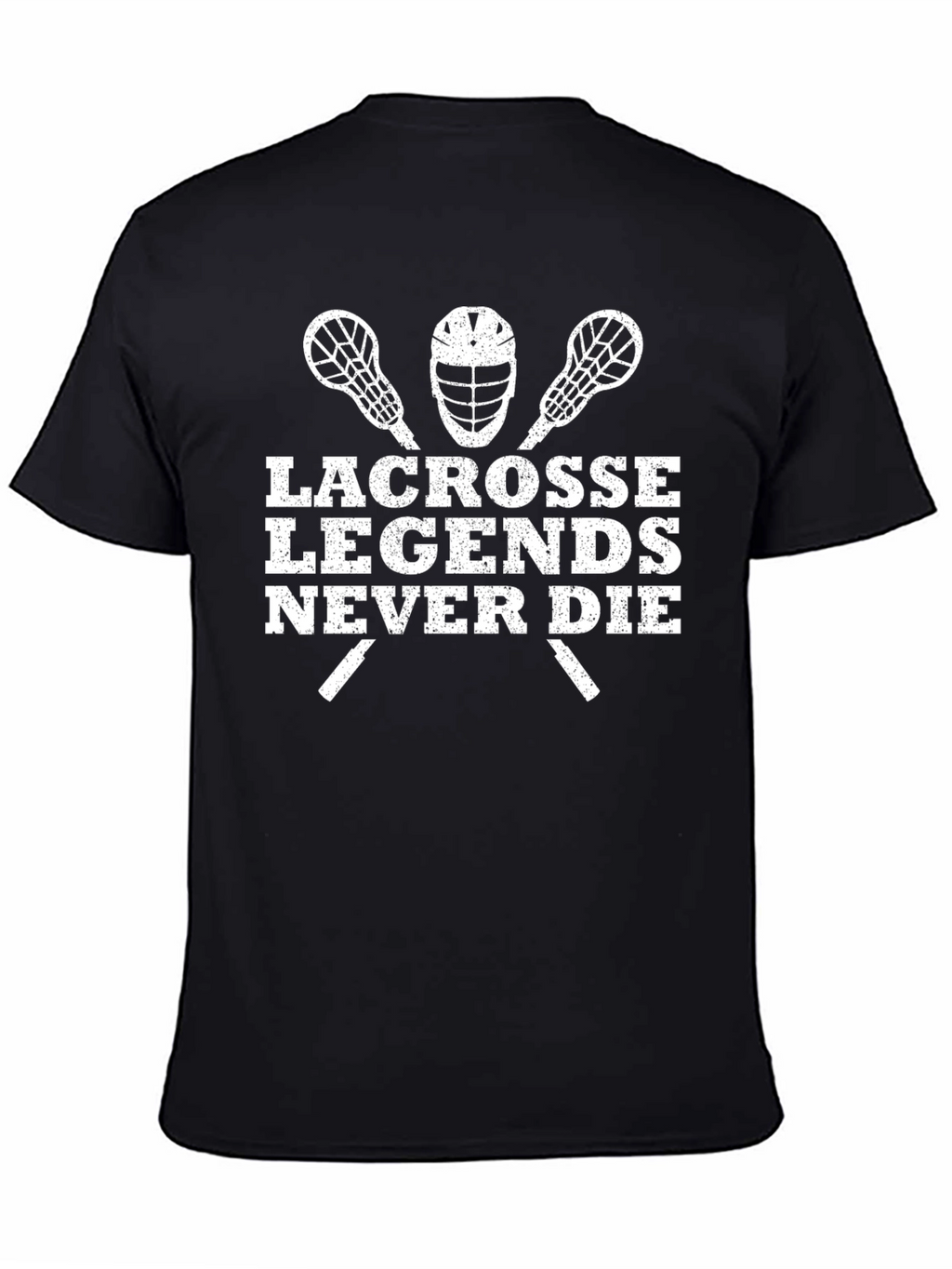 Lacrosse Legends Never Die Graphic T-Shirt