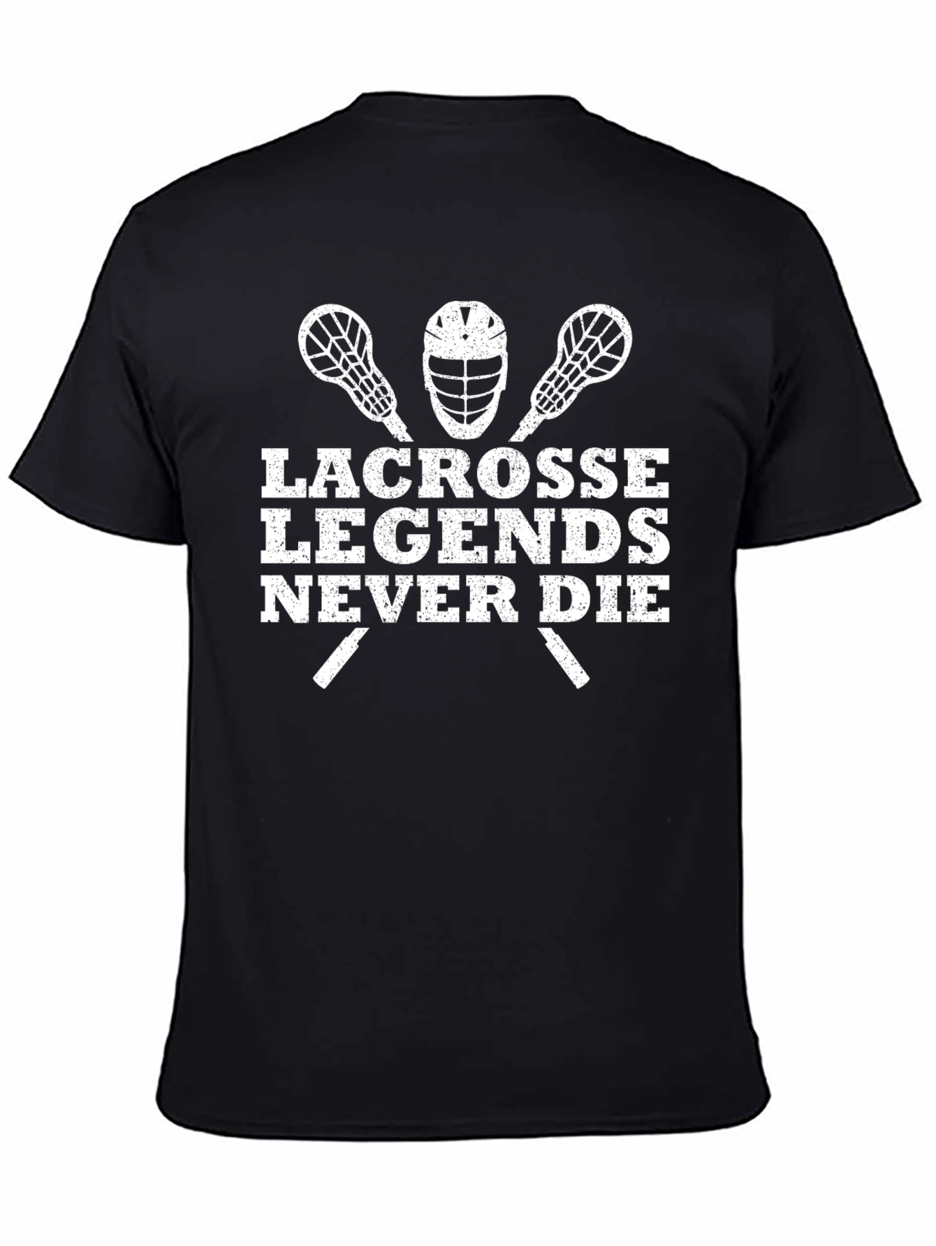 Lacrosse Legends Never Die Graphic T-Shirt