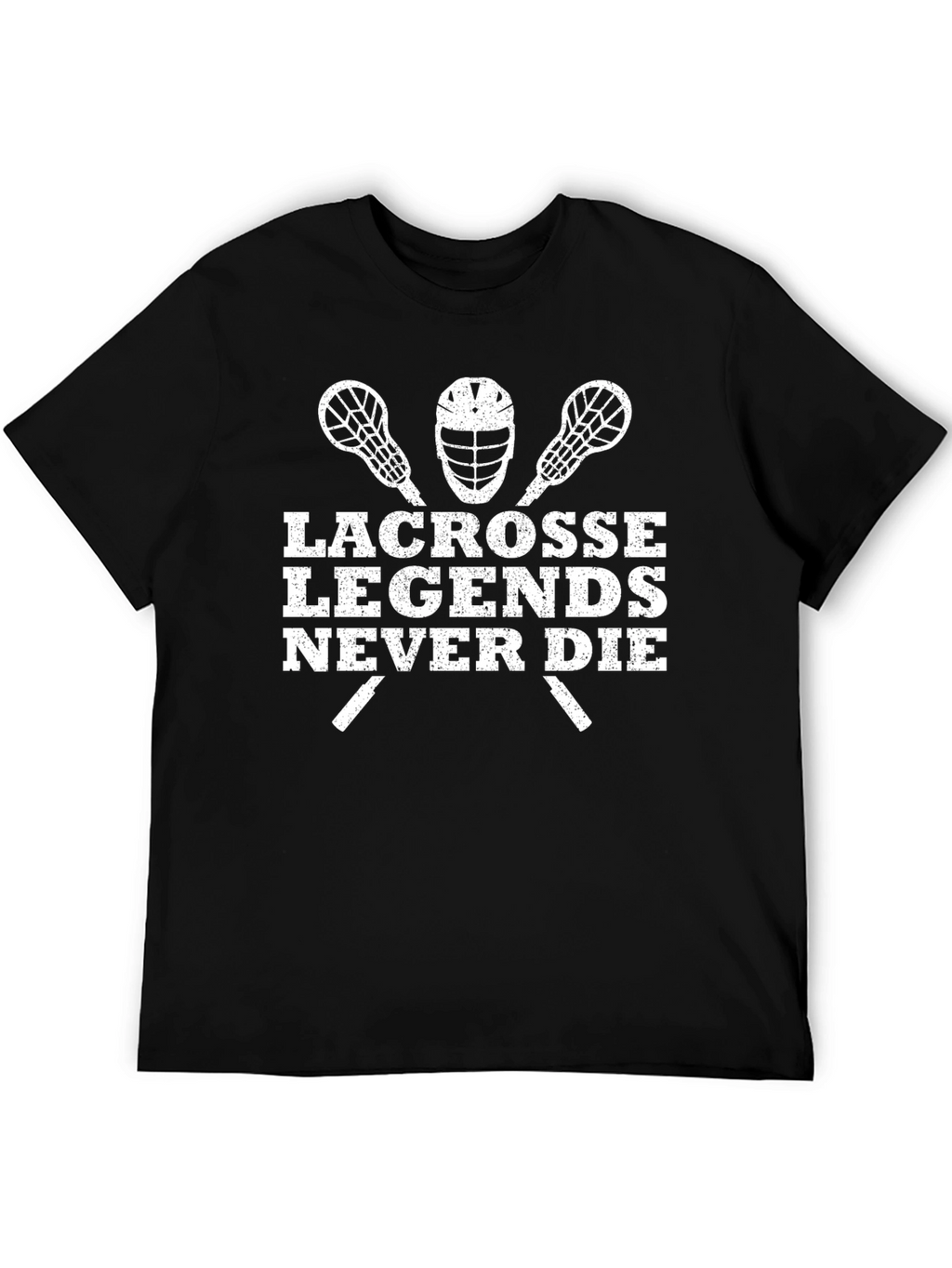 Lacrosse Legends Never Die Graphic T-Shirt