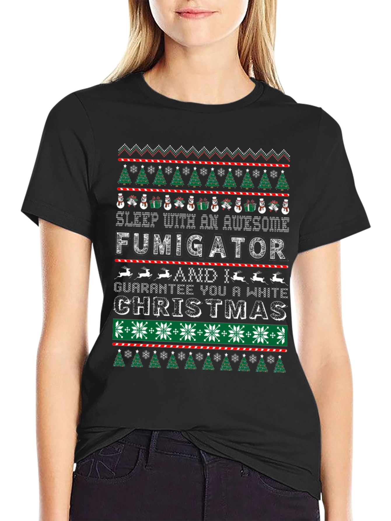 Awesome Fumigator Christmas T-Shirt