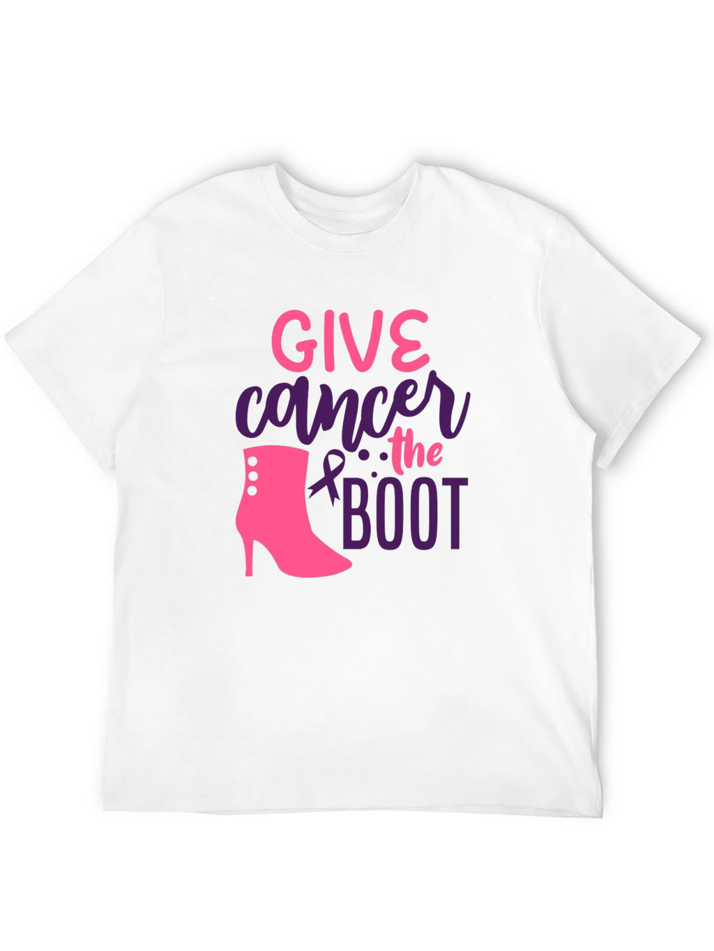 Give Cancer the Boot T-Shirt