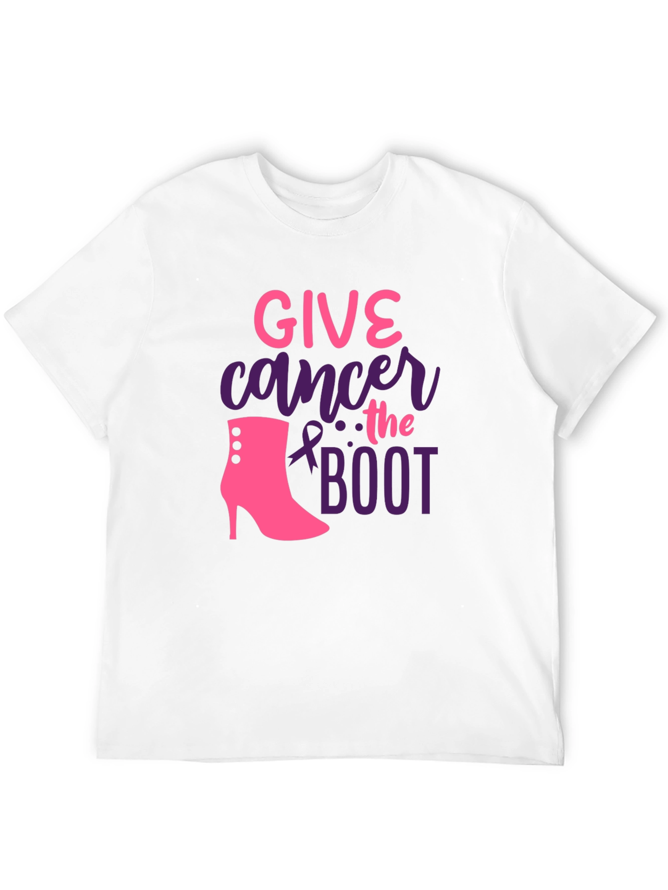 Give Cancer the Boot T-Shirt