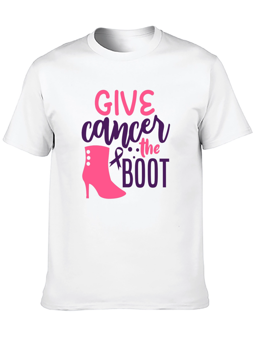 Give Cancer the Boot T-Shirt