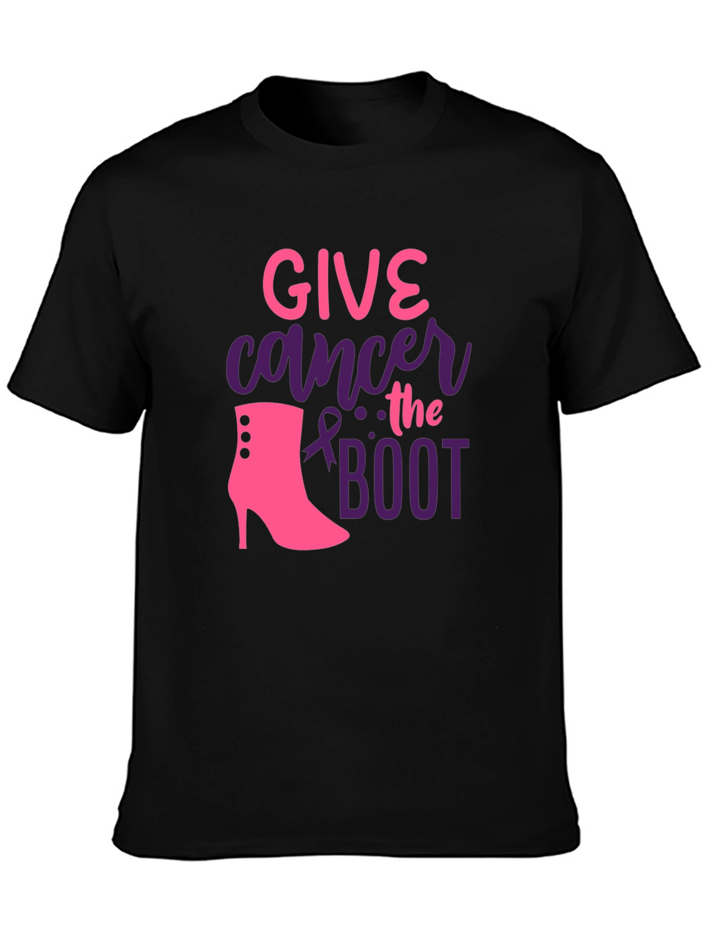 Give Cancer the Boot T-Shirt