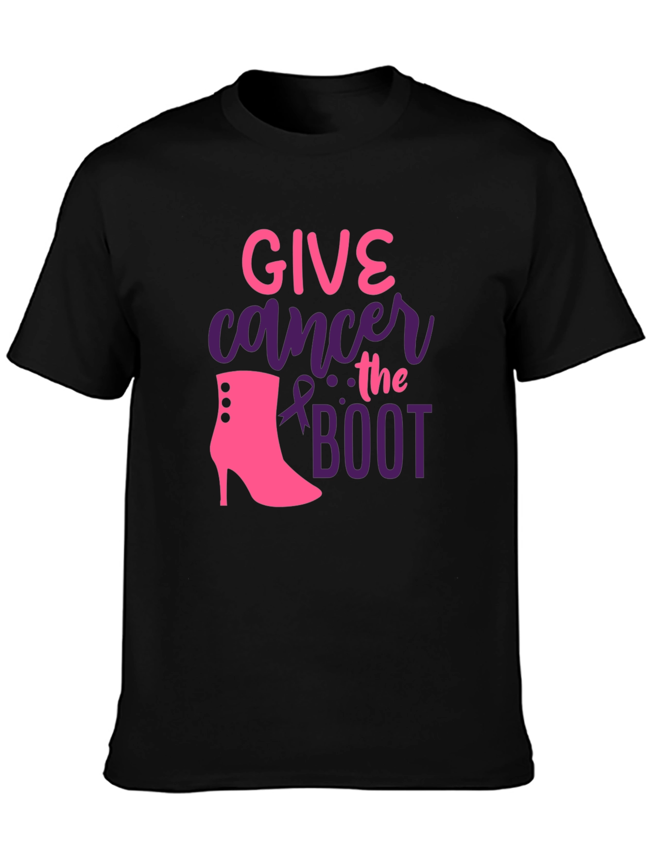 Give Cancer the Boot T-Shirt