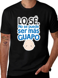 Cute Baby LO SÉ GUAPO Black T-Shirt