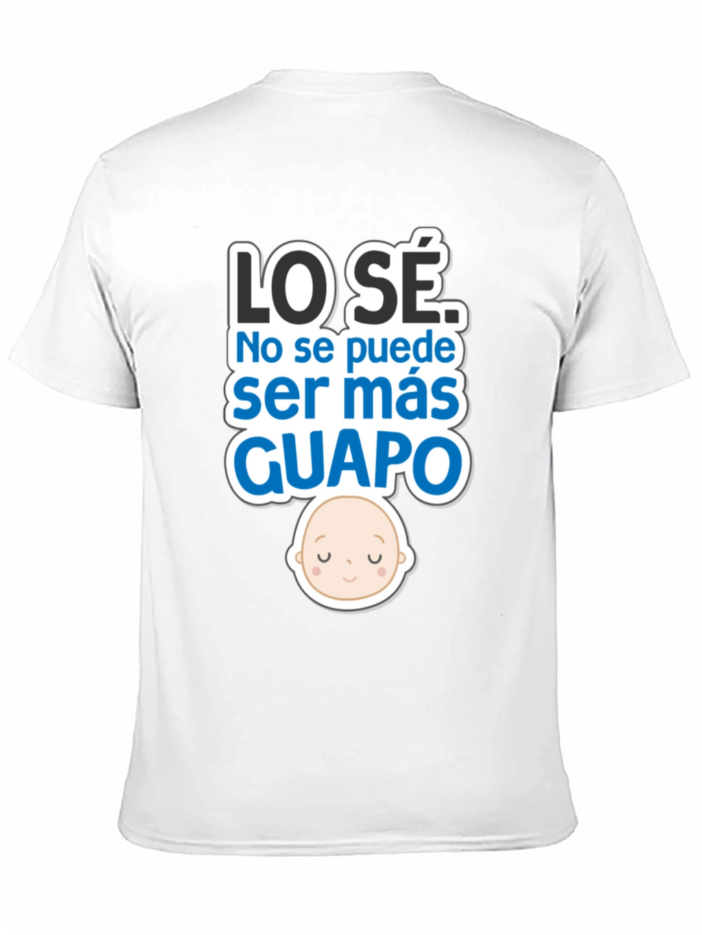 Cute Baby LO SÉ GUAPO Black T-Shirt