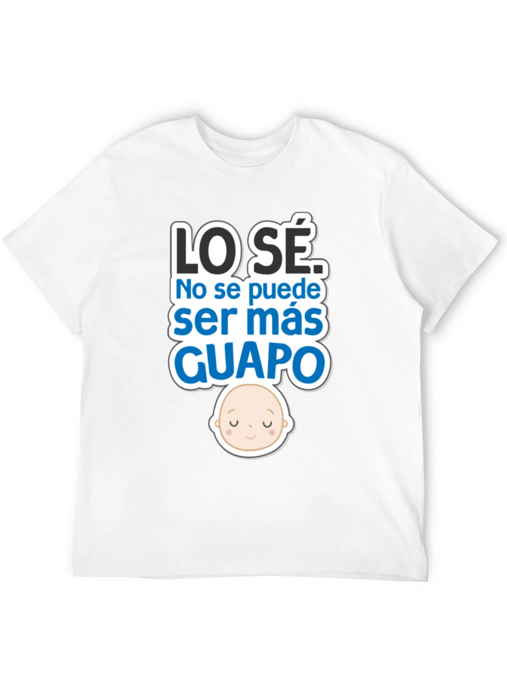 Cute Baby LO SÉ GUAPO Black T-Shirt