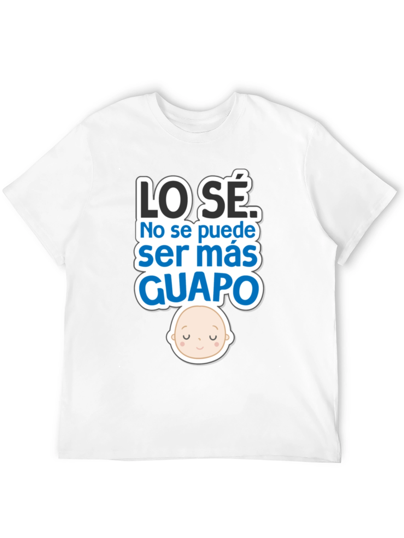 Cute Baby LO SÉ GUAPO Black T-Shirt