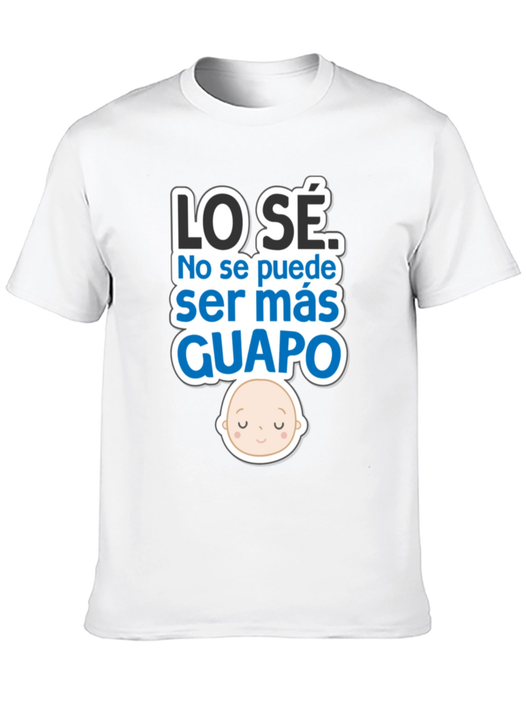 Cute Baby LO SÉ GUAPO Black T-Shirt