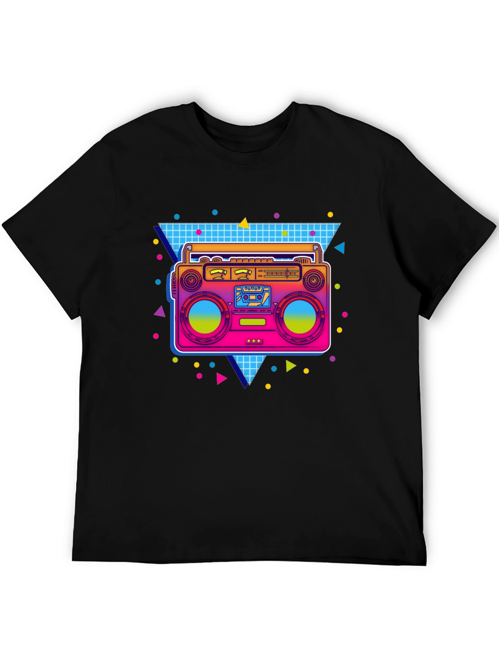 Retro 80s Boombox T-Shirt