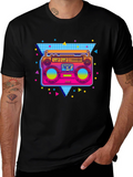 Retro 80s Boombox T-Shirt