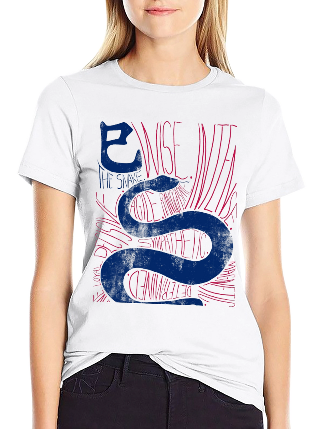 Snake Zodiac Year T-Shirt - Wise Agile Determined Tee