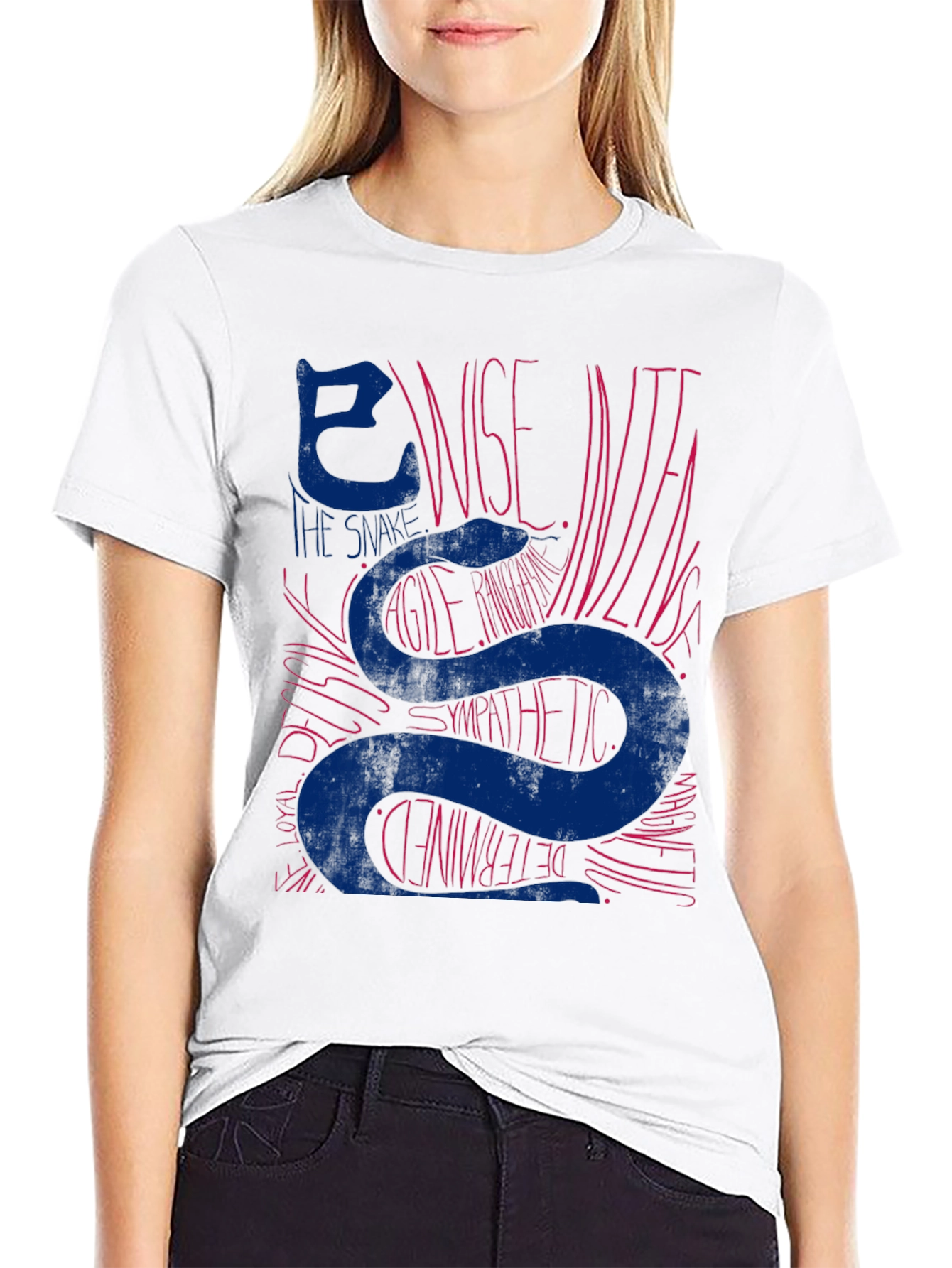 Snake Zodiac Year T-Shirt - Wise Agile Determined Tee