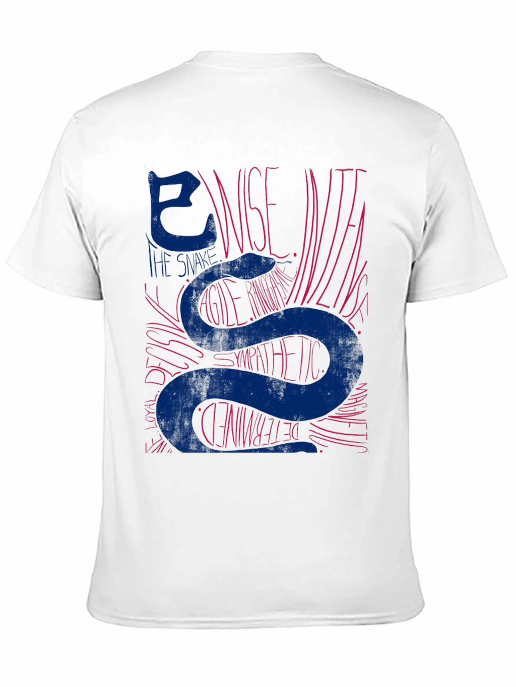 Snake Zodiac Year T-Shirt - Wise Agile Determined Tee