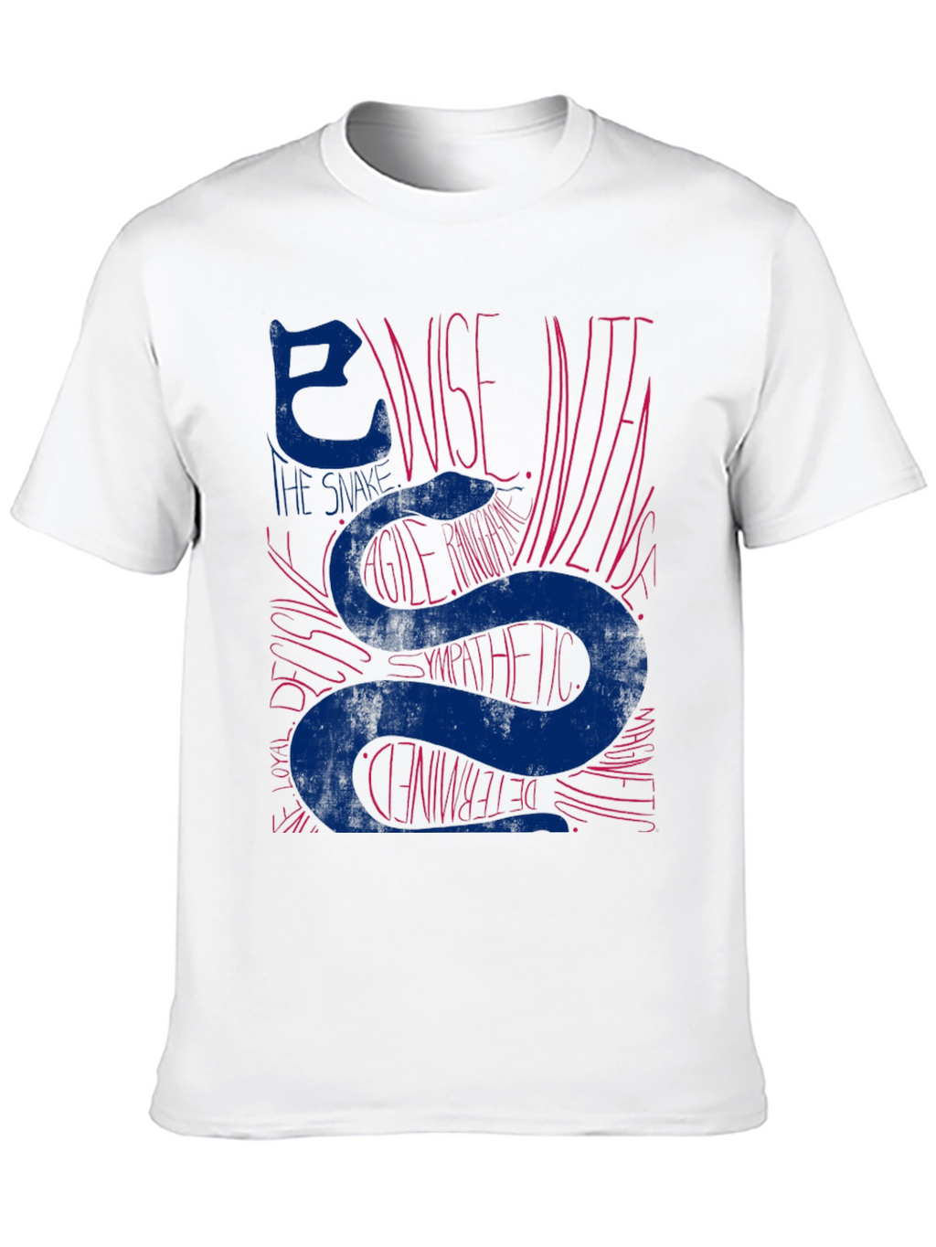 Snake Zodiac Year T-Shirt - Wise Agile Determined Tee