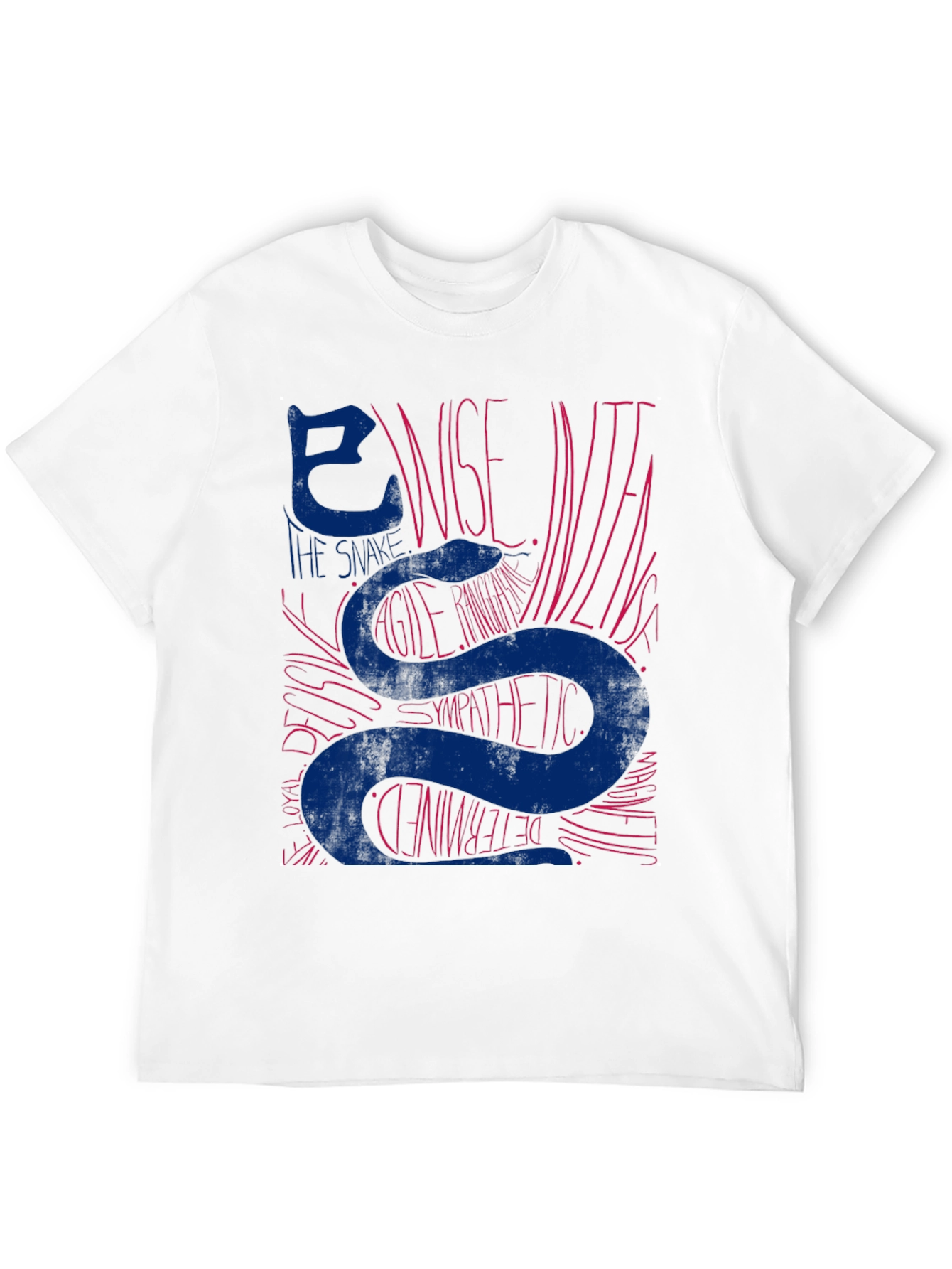 Snake Zodiac Year T-Shirt - Wise Agile Determined Tee