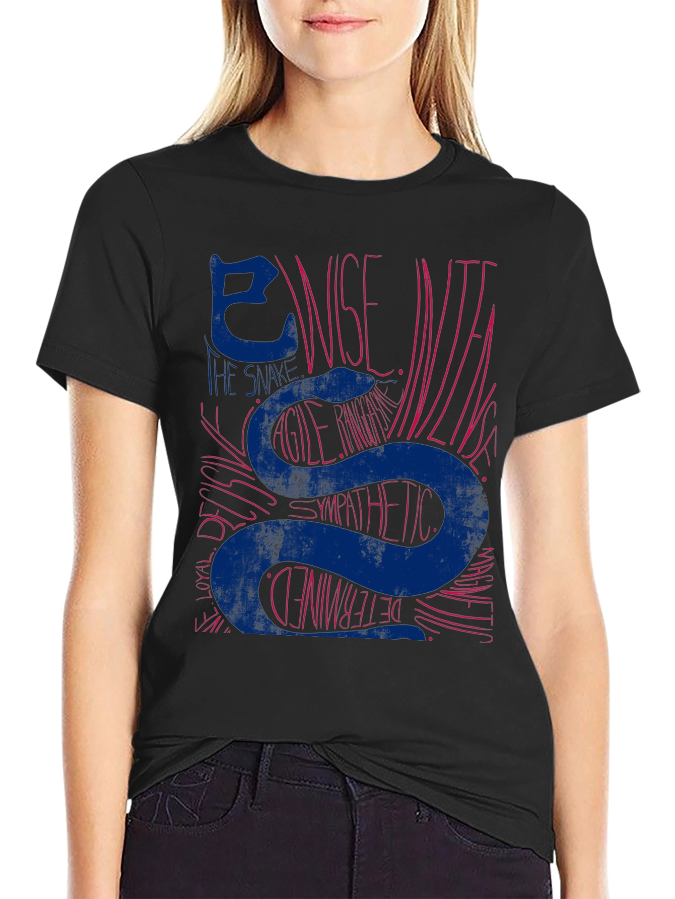 Snake Zodiac Year T-Shirt - Wise Agile Determined Tee