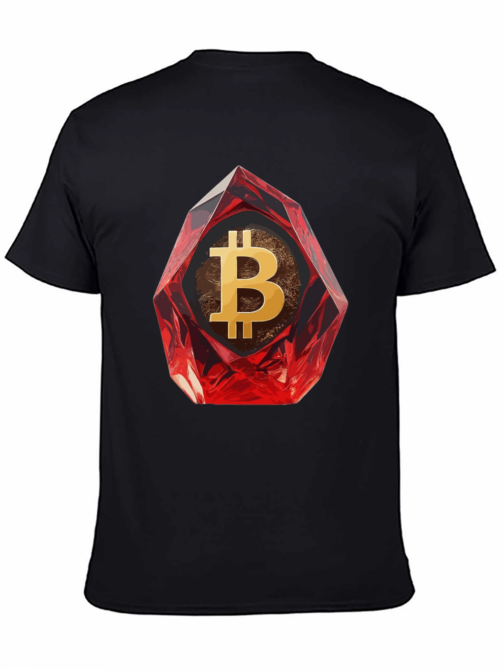 Bitcoin Ruby Gemstone T-Shirt