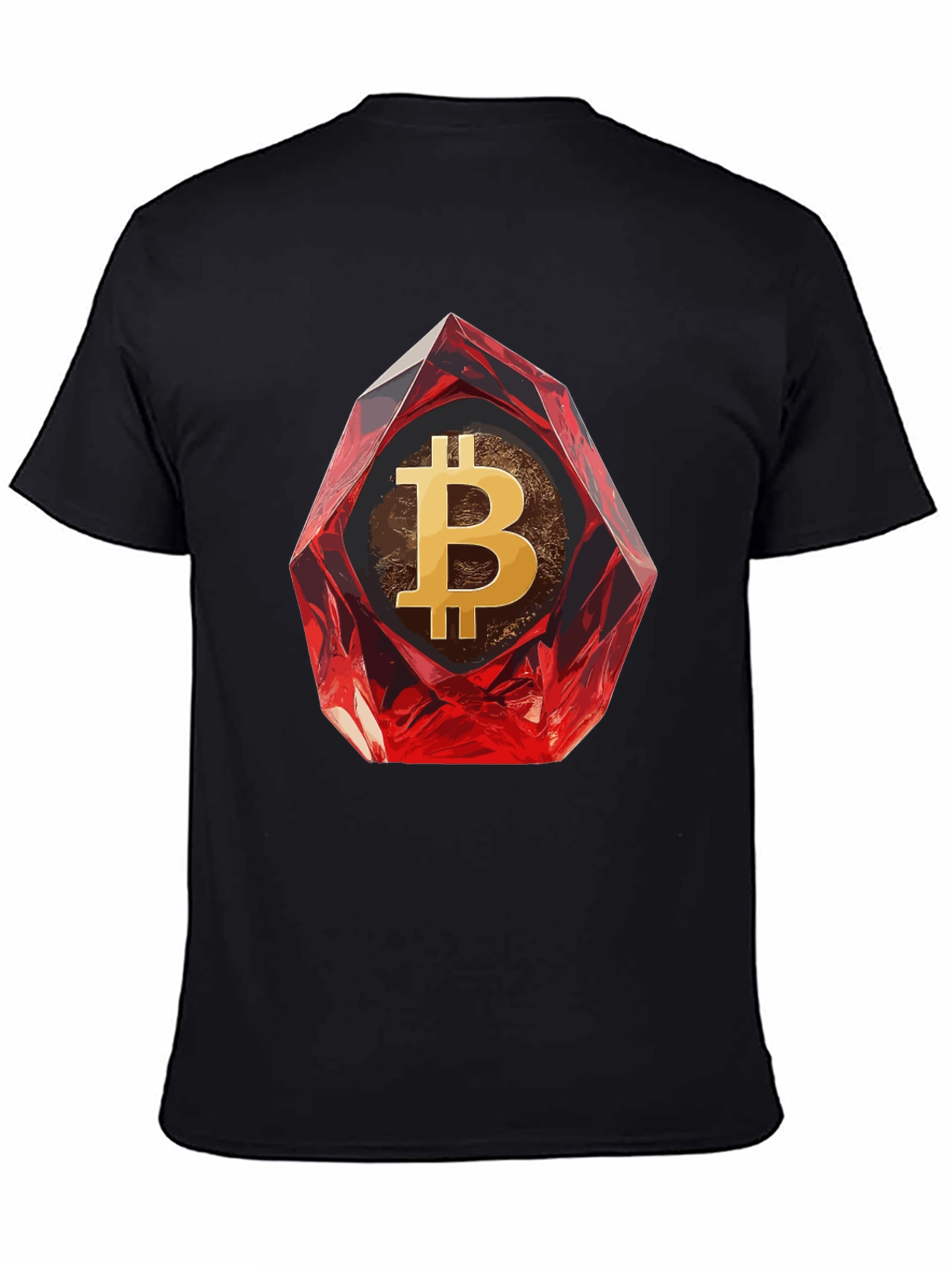 Bitcoin Ruby Gemstone T-Shirt