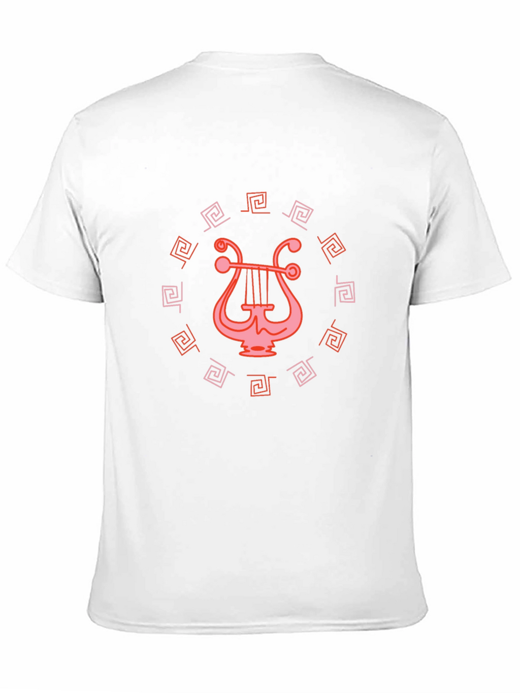 Lyre Graphic Tee - Unique Circle Design