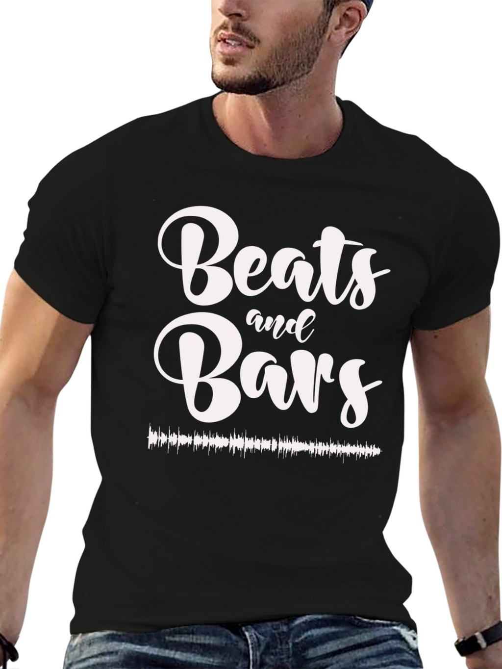 Beats and Bars Graphic Tee - Music Lover Shirt