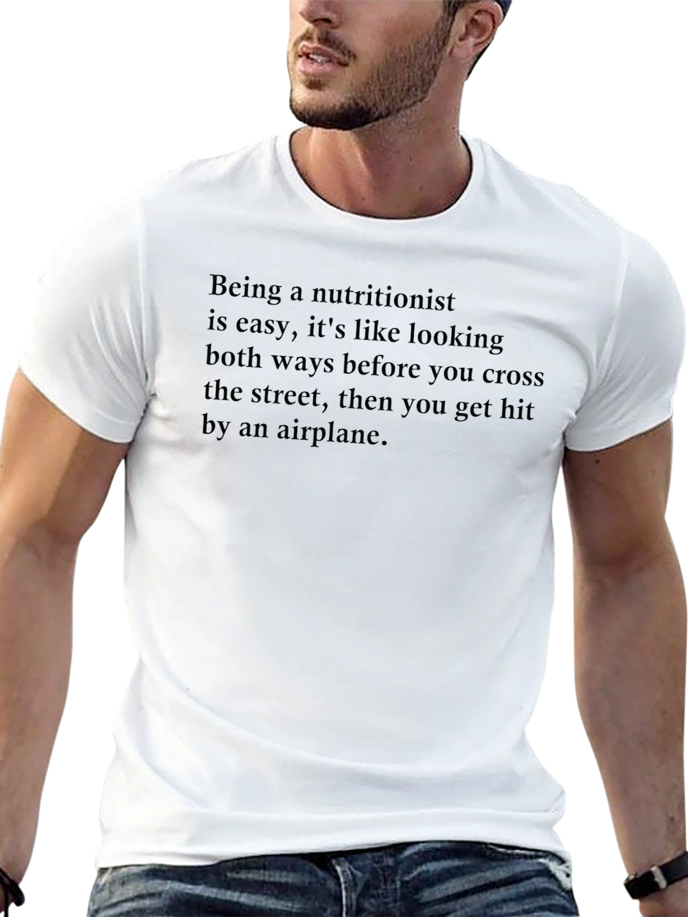 Nutritionist Joke T-Shirt - Dark Humor Tee