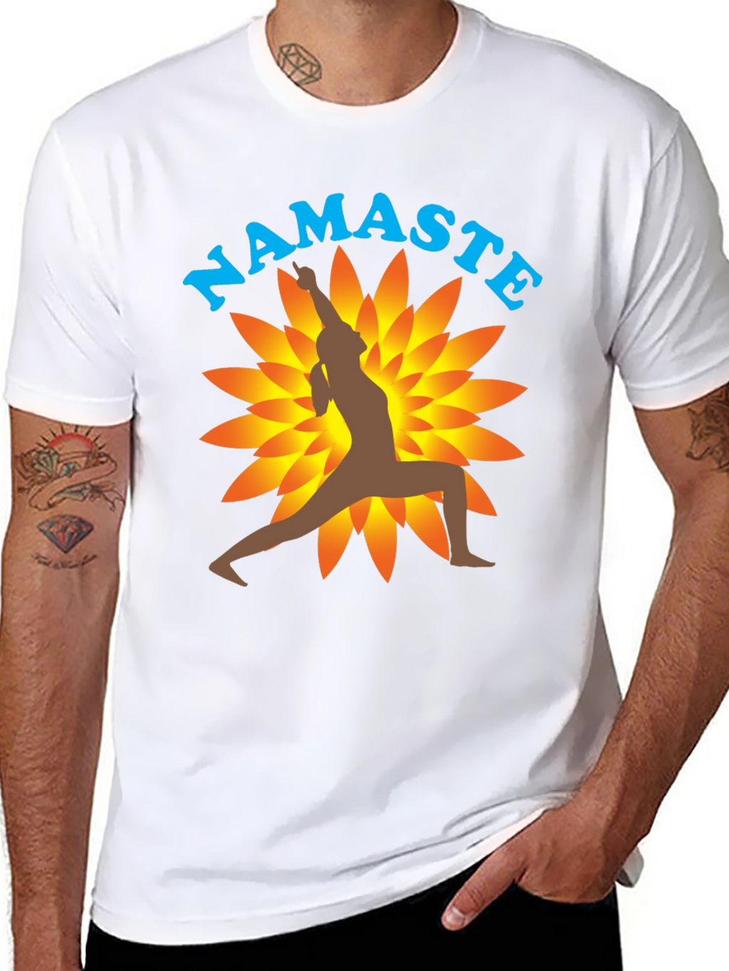 Namaste Yoga Graphic Tee