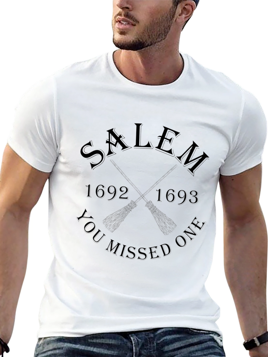 Salem 1692 Black Graphic Tee