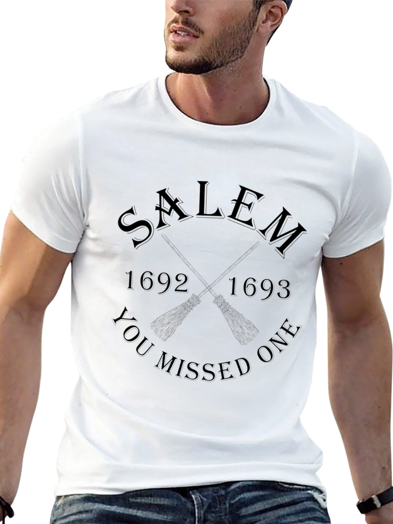 Salem 1692 Black Graphic Tee