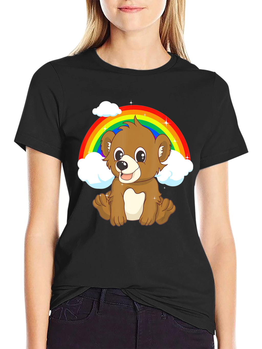 Rainbow Bear Graphic Tee