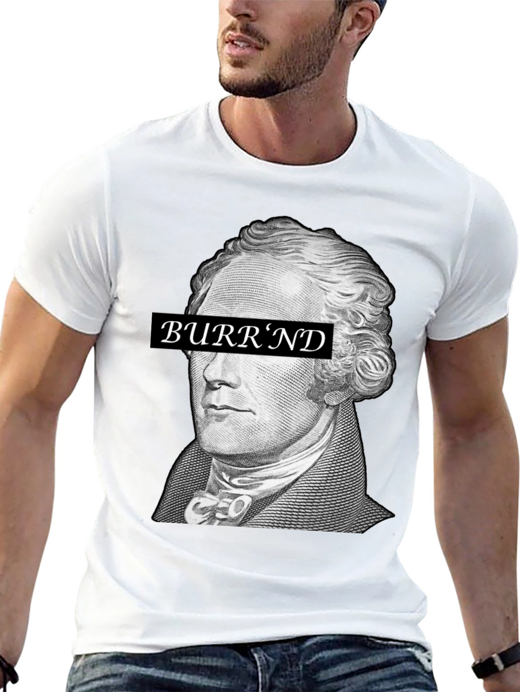Hamilton Burrnd T-Shirt - Historical Hip Hop Tee