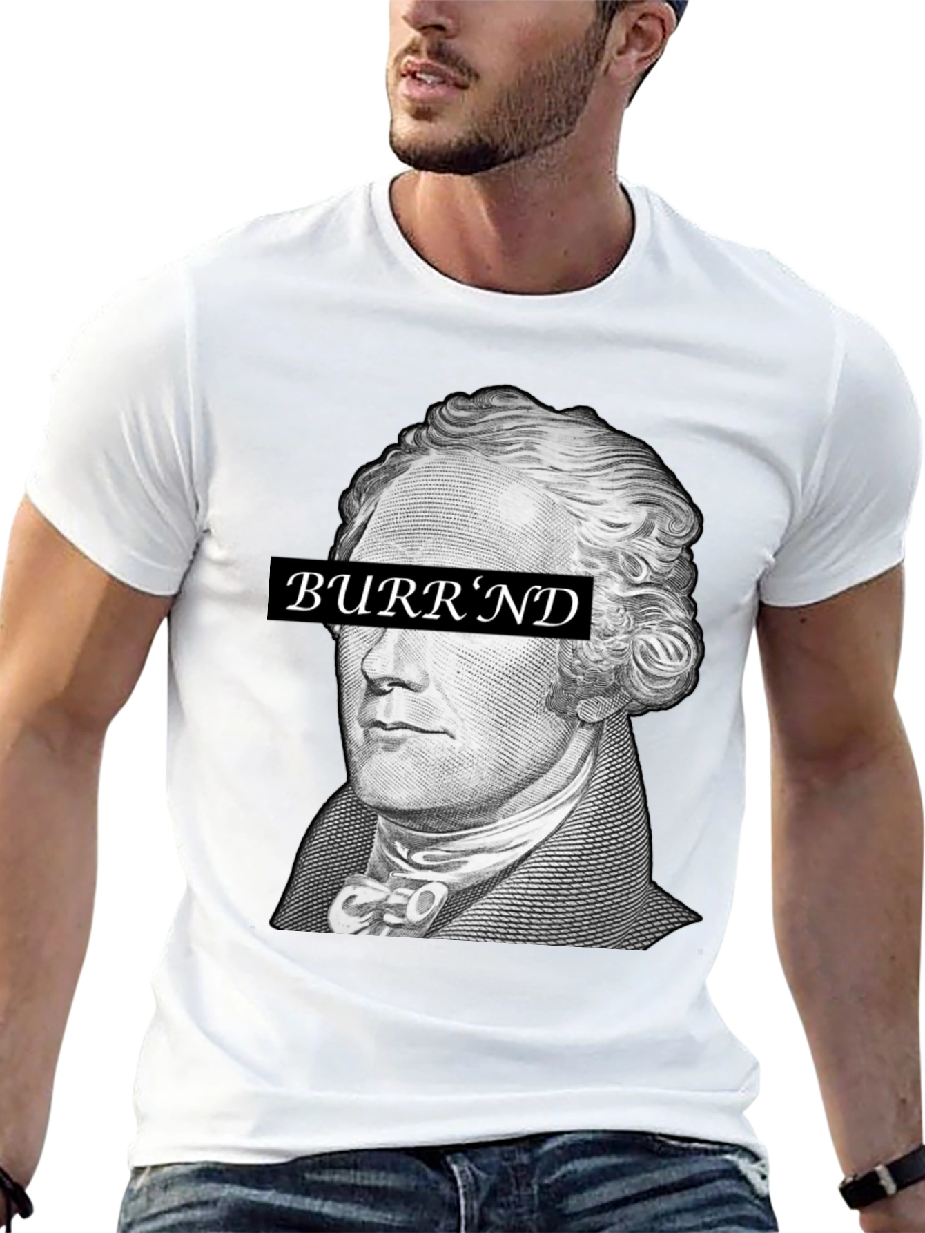 Hamilton Burrnd T-Shirt - Historical Hip Hop Tee
