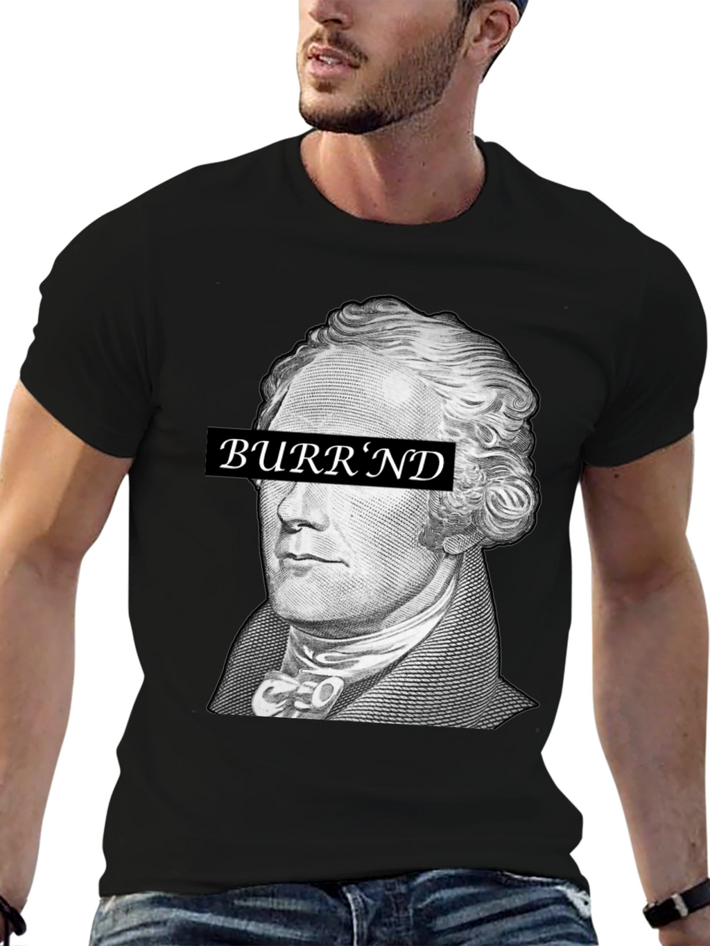 Hamilton Burrnd T-Shirt - Historical Hip Hop Tee