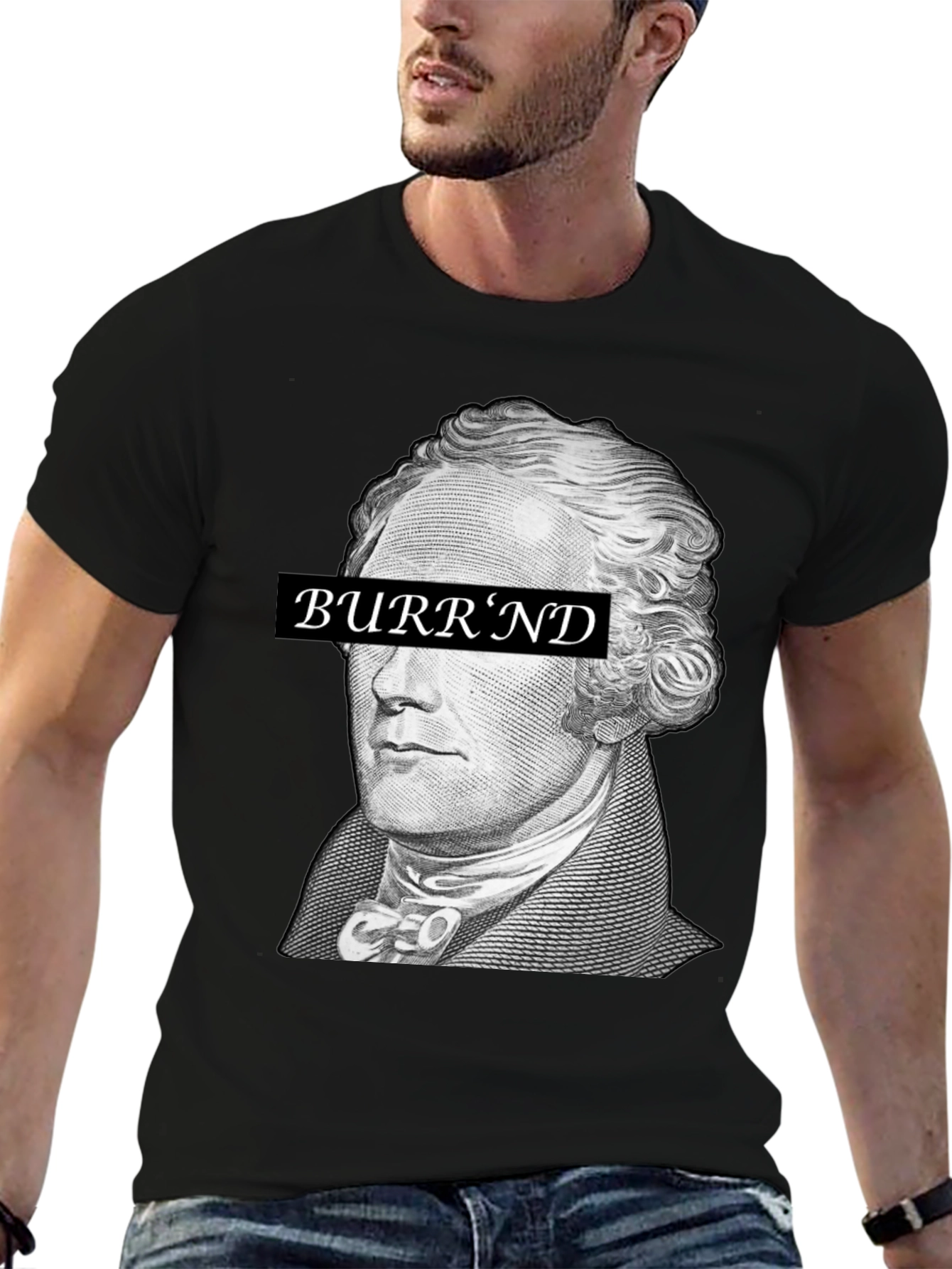 Hamilton Burrnd T-Shirt - Historical Hip Hop Tee