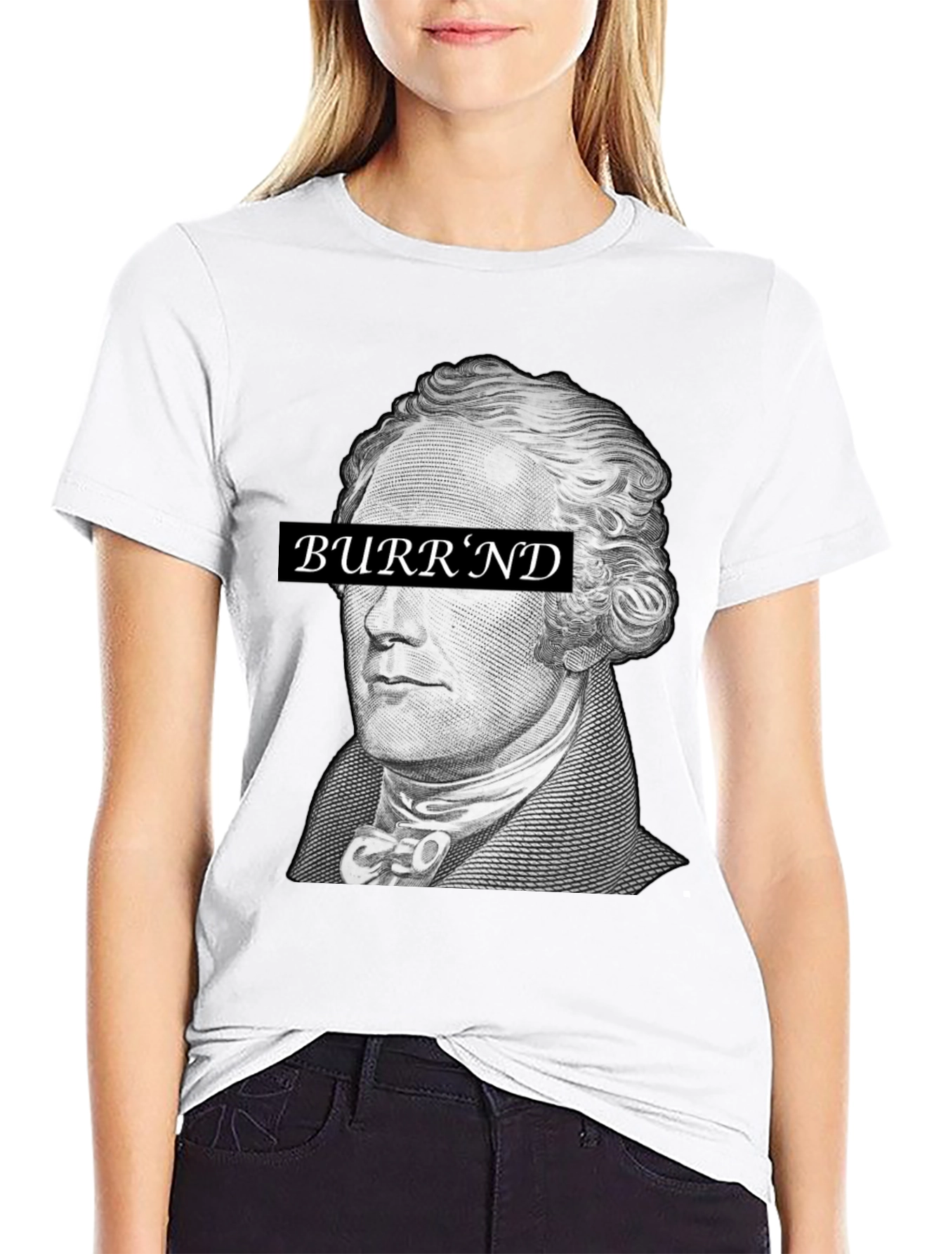 Hamilton Burrnd T-Shirt - Historical Hip Hop Tee
