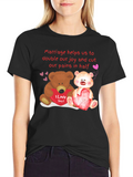 Cute Couple Bears Valentine T-Shirt
