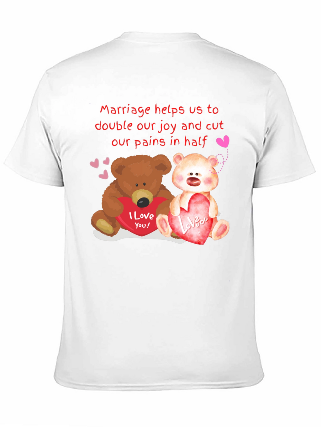 Cute Couple Bears Valentine T-Shirt
